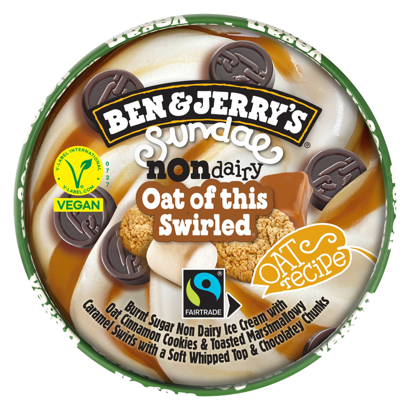 Ben & Jerry's Sundae Non Dairy Oat Of This Swirled, 427ml