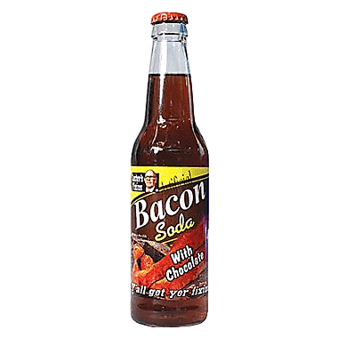 Lester's Fixins Bacon Soda With Chocolate 12oz