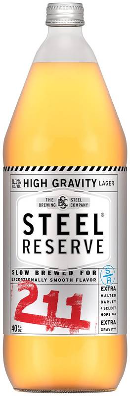Steel Reserve High Gravity 211 (40 OZ BTL)
