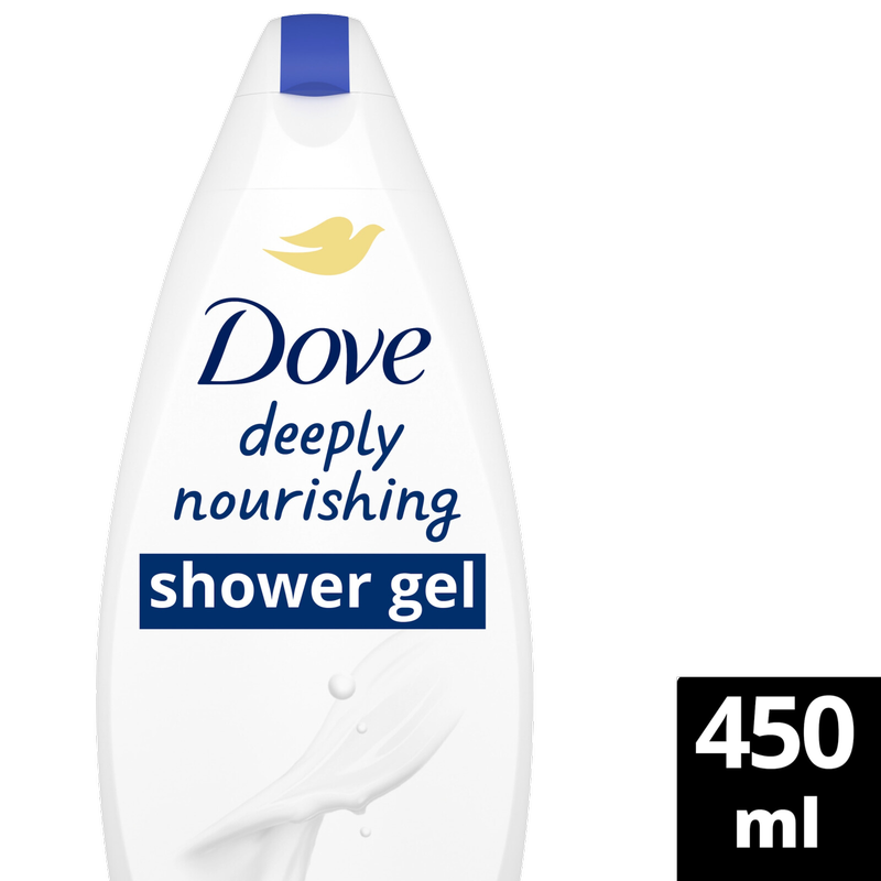 Dove Deeply Nourishing Body Wash, 450ml