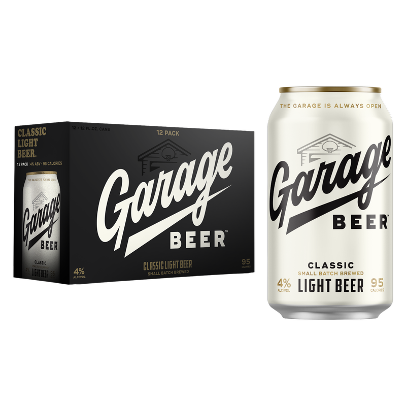 Garage Beer Classic Light Beer 12pk 12oz 4% ABV