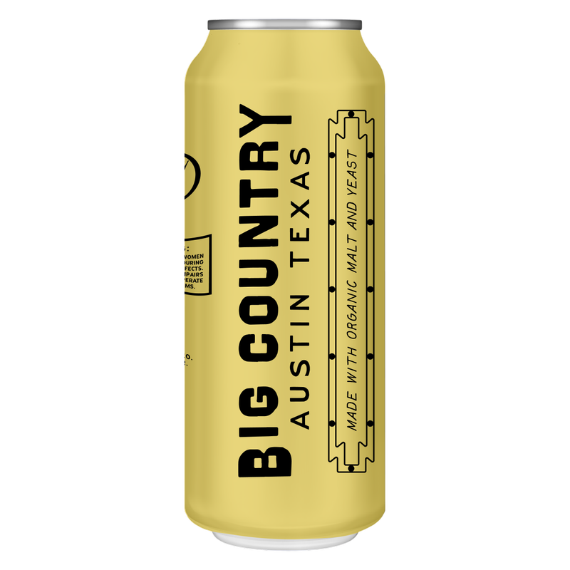 Big Country Tex Mex Lager 19.2oz