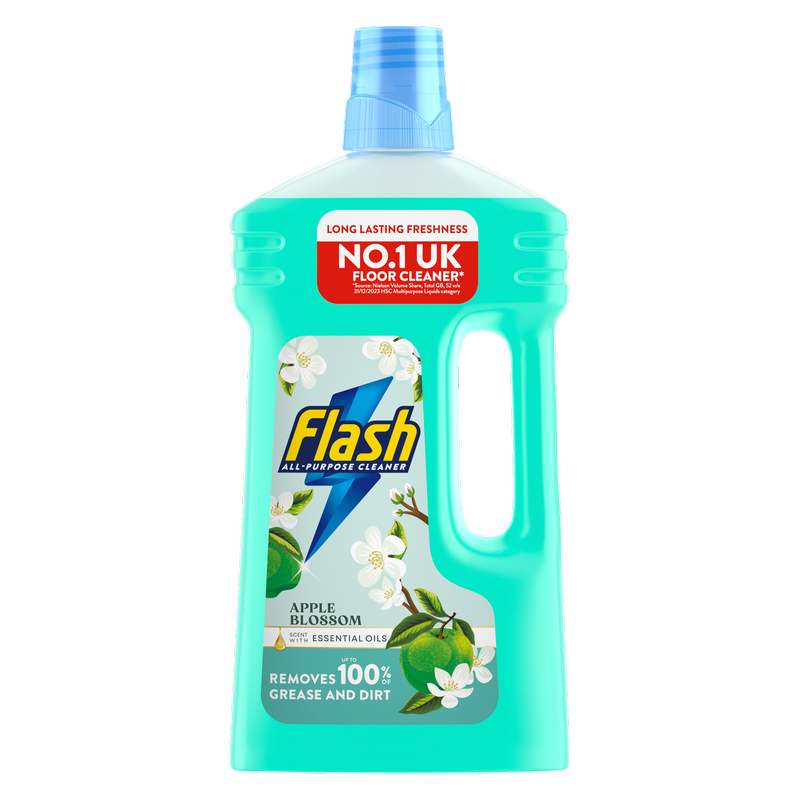 Flash Multipurpose Floor Cleaner Apple Blossom, 1L