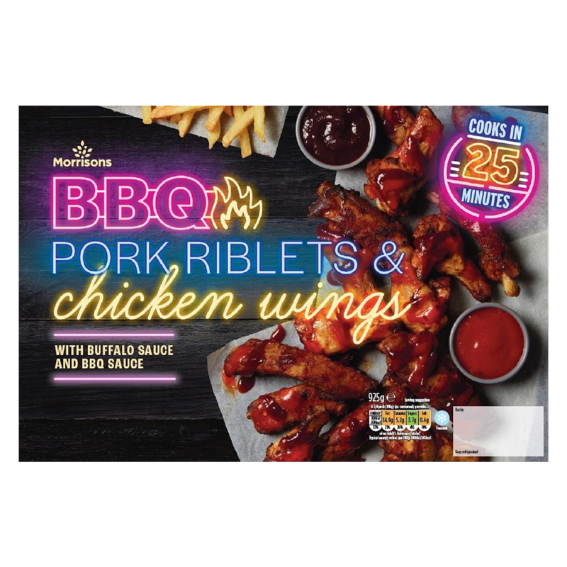 Morrisons Pork Riblet And Wings Sharing Pack, 925g