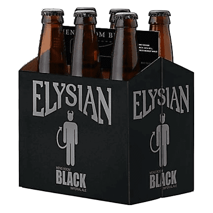 Elysian Brewing Mens Room Black Imperial Ale 6pk 12oz Btl