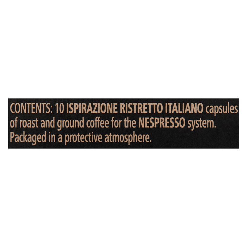 Nespresso Original Italiano Ristretto Capsules 10ct 0.84oz