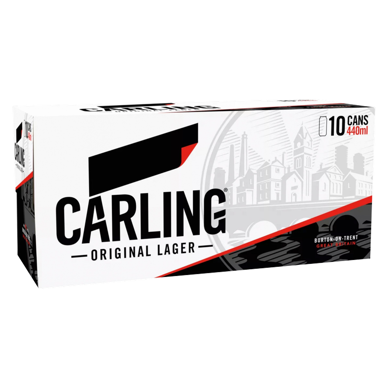 Carling Original Lager, 10 x 440ml