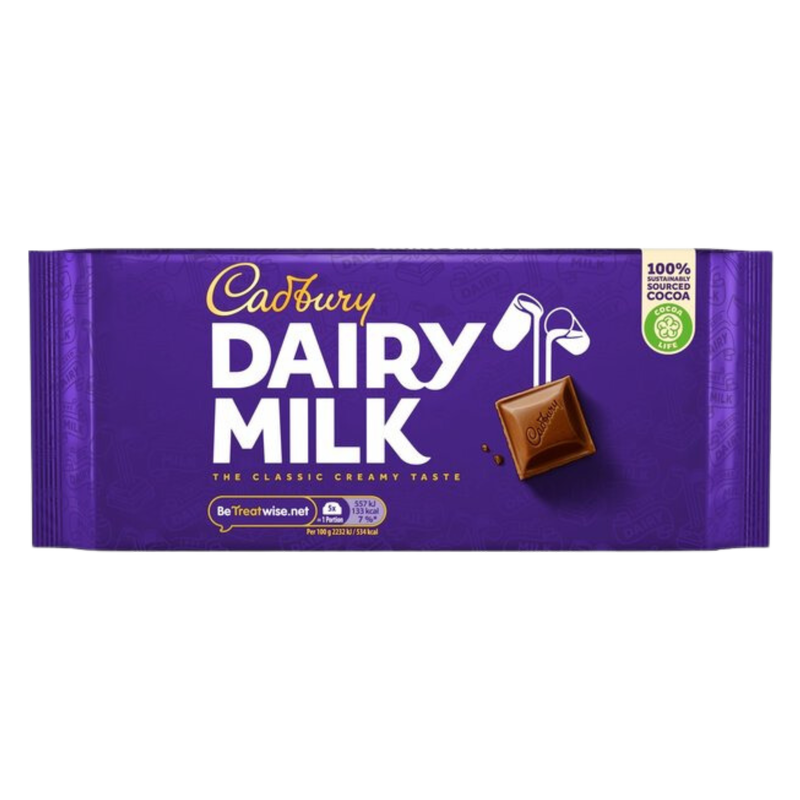 Cadbury Dairy Milk, 180g
