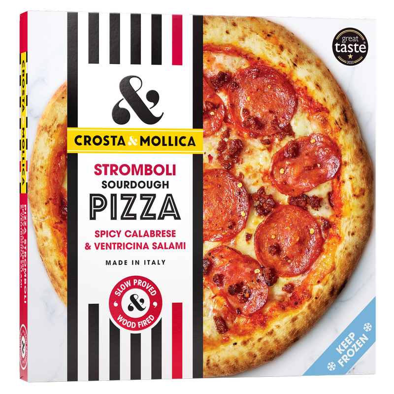 Crosta & Mollica Spicy Salami Pizza, 447g