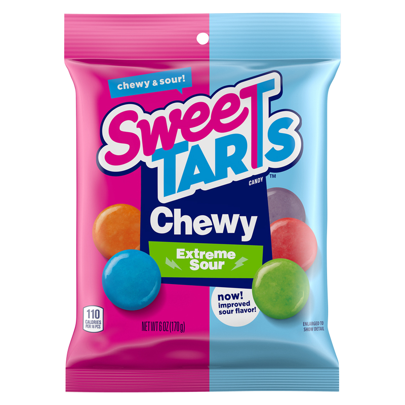 SweeTARTS Extreme Sour Chewy Candy 6oz
