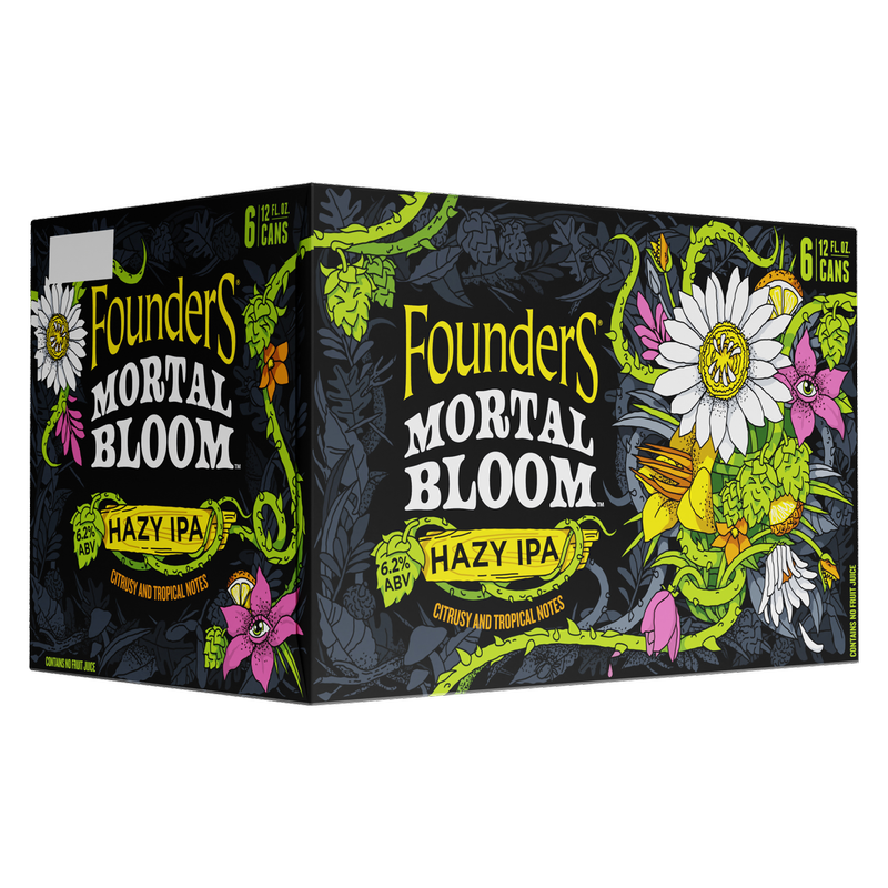 Founders Mortal Bloom 6pk 12oz Can 6.2% ABV