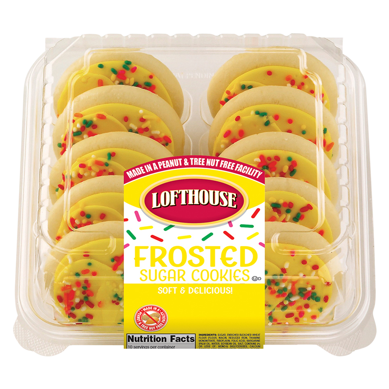 Lofthouse Yellow Frosted Cookies 13.5oz