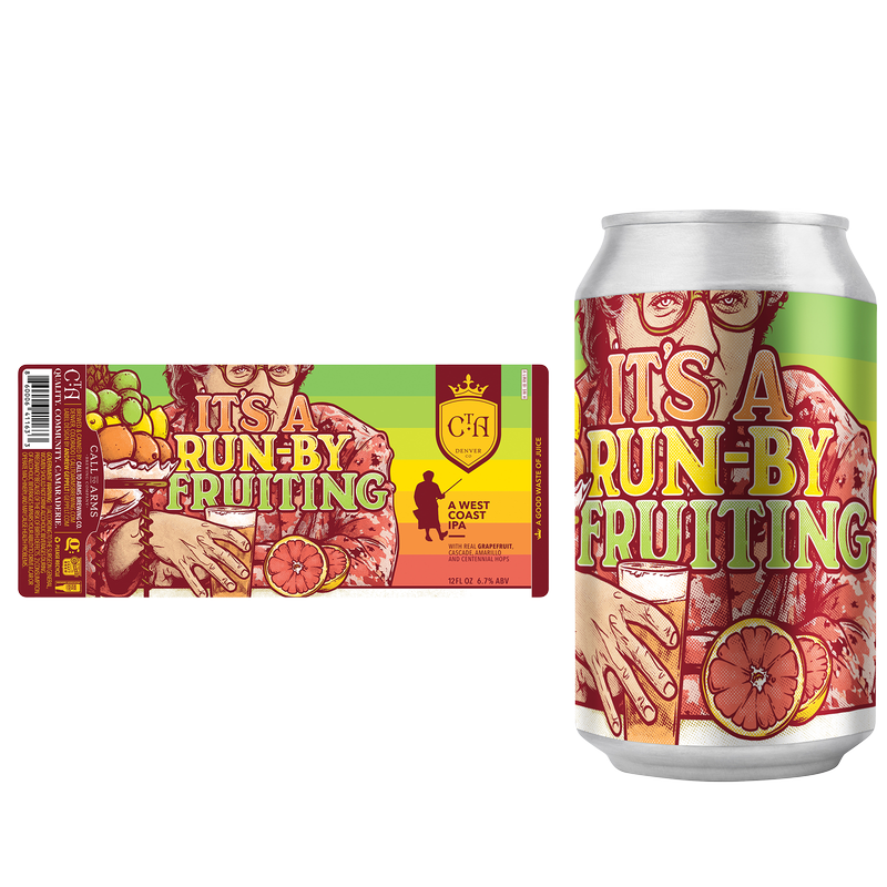 Call To Arms It's A Run-by Fruiting 6pk 12oz Cans 7.0% ABV
