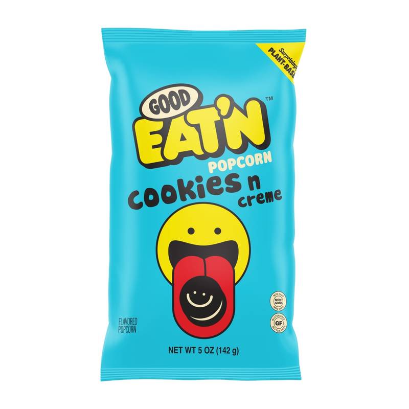 Good Eat'n Cookies N'Crème Popcorn, 5oz