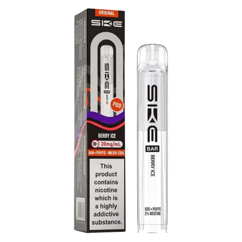 SKE BAR 600 Berry Ice 20mg/ml, 1pcs