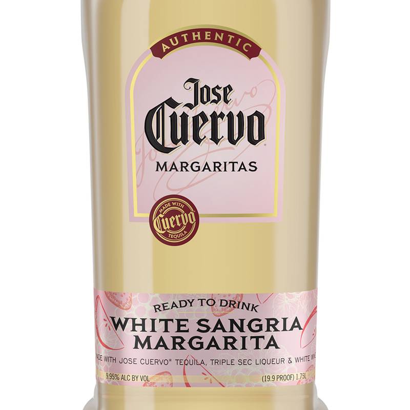 Jose Cuervo Authentic Margarita White Sangria Ready to Drink Cocktail 1.75L 9.95% ABV