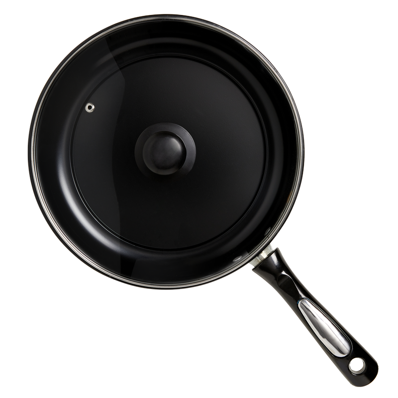 Non-Stick Frying Pan with Glass Lid