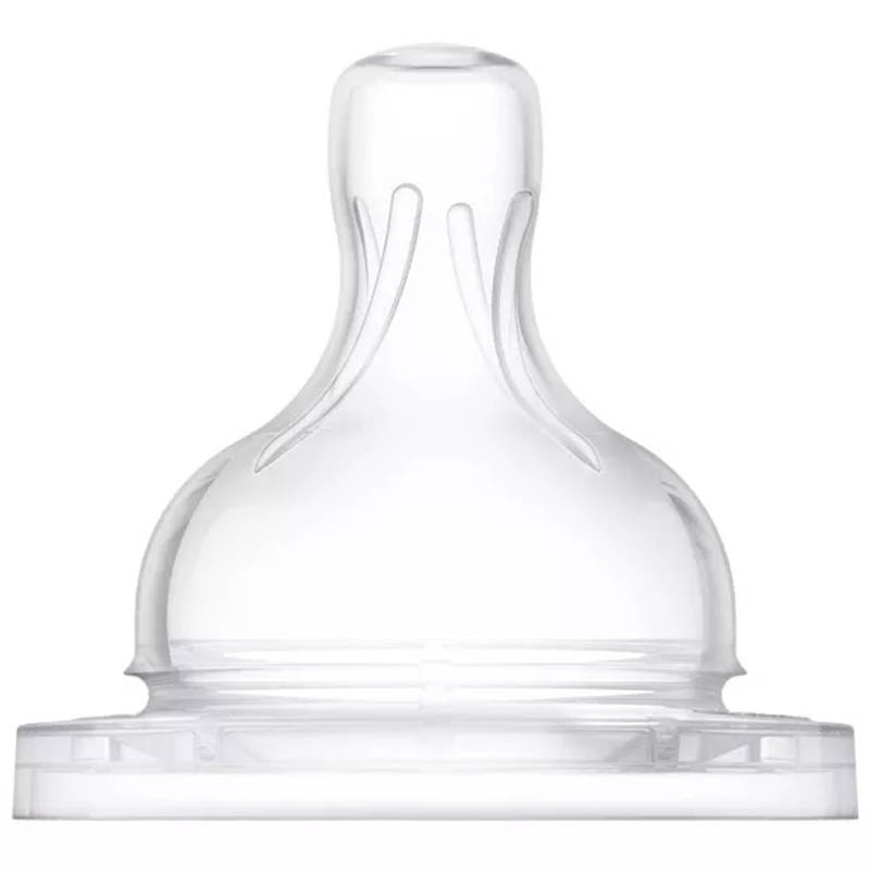 Philips Avent Anti-Colic Baby Bottle with AirFree Vent-Clear-4oz. (0M+)