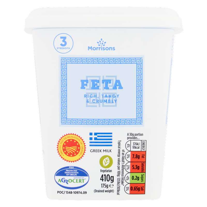 Morrisons Feta Cubes, 410g