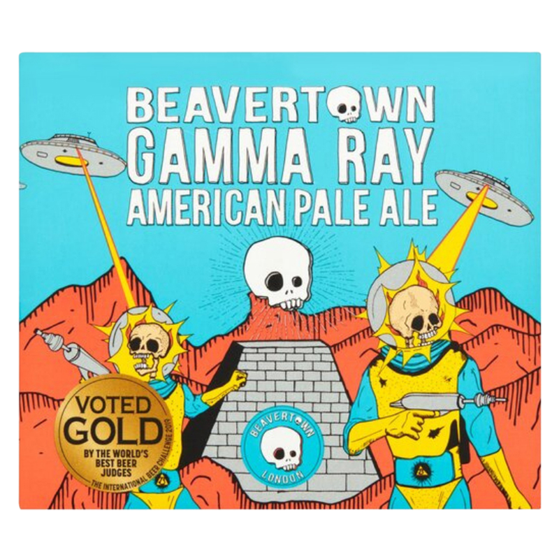 Beavertown Gamma Ray American Pale Ale, 4 x 330ml