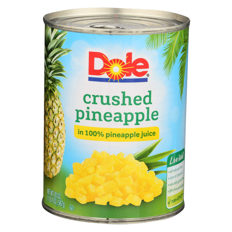 Dole Crushed Pineapple, 20oz. 