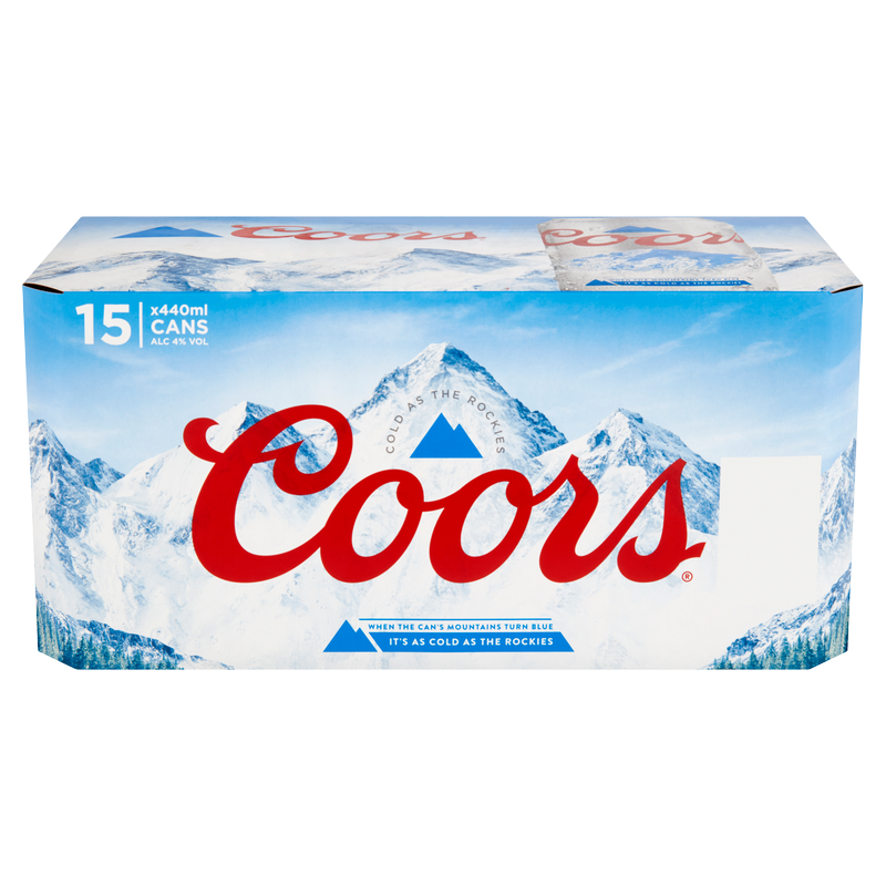 Coors Lager, 15 x 440ml