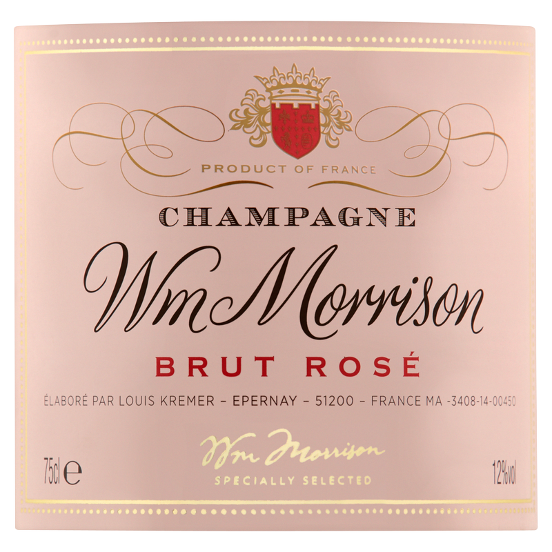 Morrisons The Best Champagne Brut Rosé, 75cl