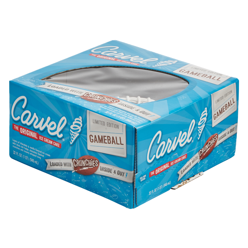 Carvel Game Ball Ice Cream Cake
