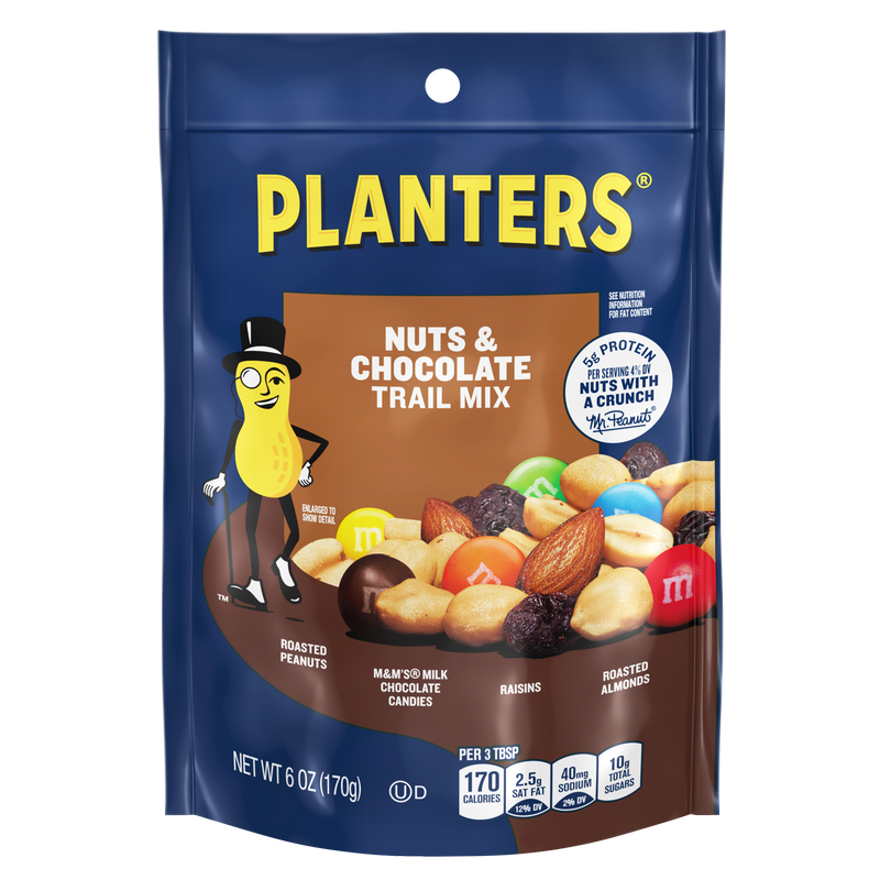 Planters Nuts & Chocolate Trail Mix 6oz