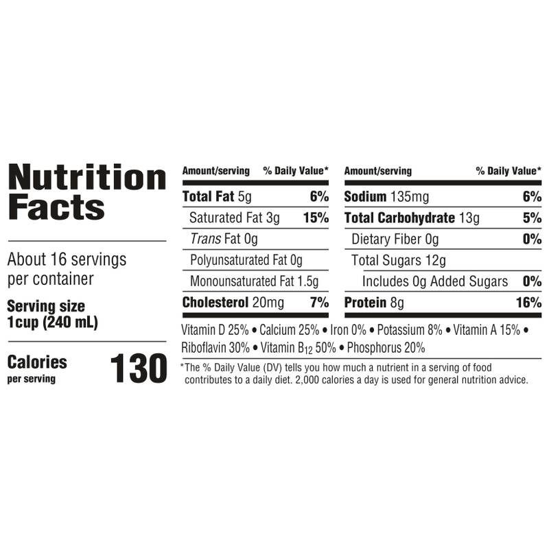 Horizon Organic 2% Reduced Fat High Vitamin D Milk 1 Gallon