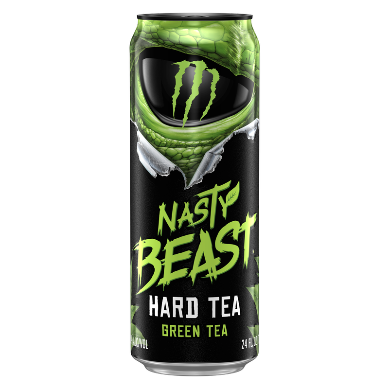 Nasty Beast Hard Green Tea Single 24oz Can 6% ABV