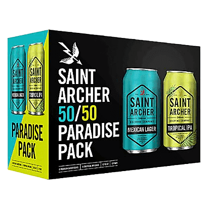 Saint Archer Brewing 50/50 Paradise Pack 12pk 12oz Can