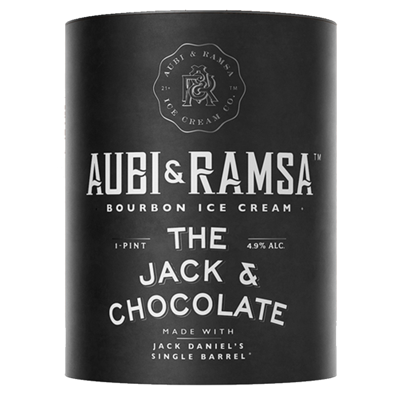 Aubi & Ramsa Spiked Jack & Chocolate Ice Cream (Mini Size 3.7oz)