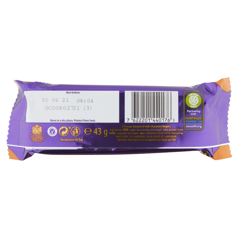Cadbury Twirl Orange, 43g