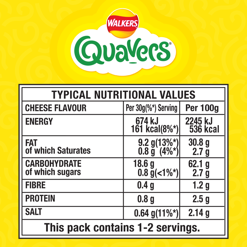 Quavers Cheese, 34g