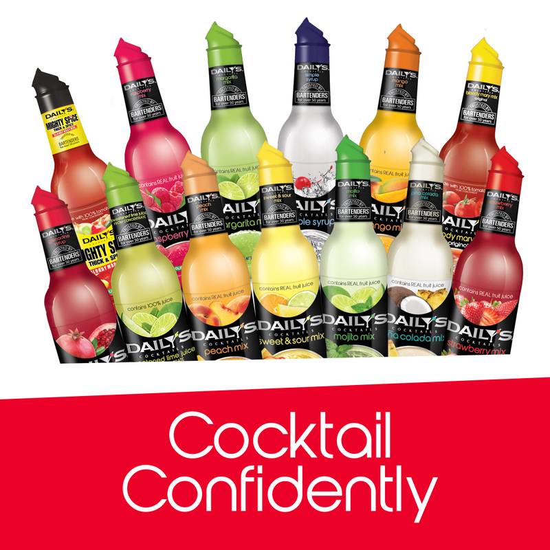 Daily's Strawberry Mixer 1L