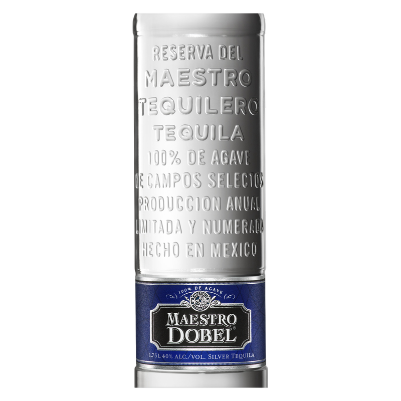 Maestro Dobel Silver Tequila 1.75L (80 Proof)