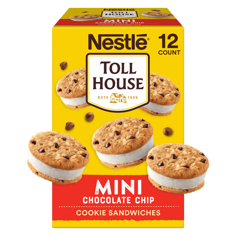Toll House Mini Ice Cream Sandwichs 12ct