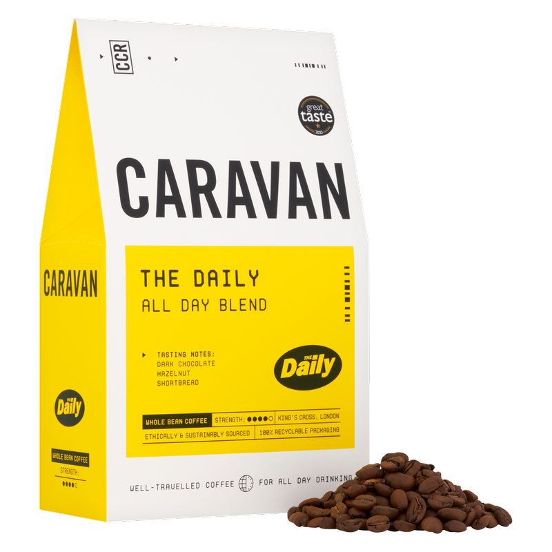 Caravan Coffee Daily Blend Wholebean Coffee, 200g
