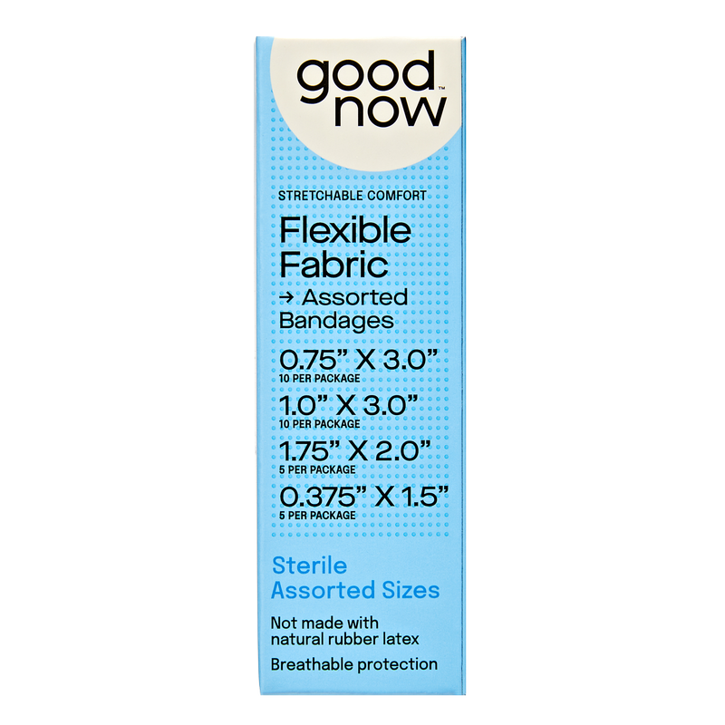 Goodnow Assorted Fabric Bandages 30ct