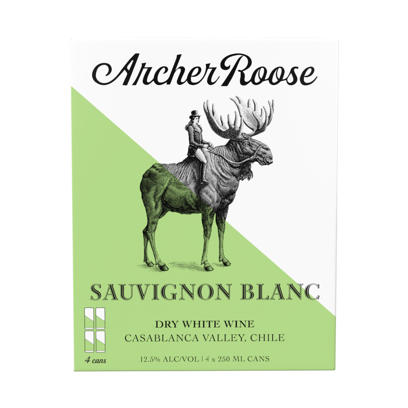 Archer Roose Sauvignon Blanc, Canned White Wine 4pk 250ml