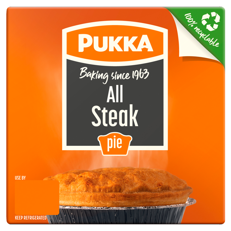 Pukka All Steak Pie, 209g