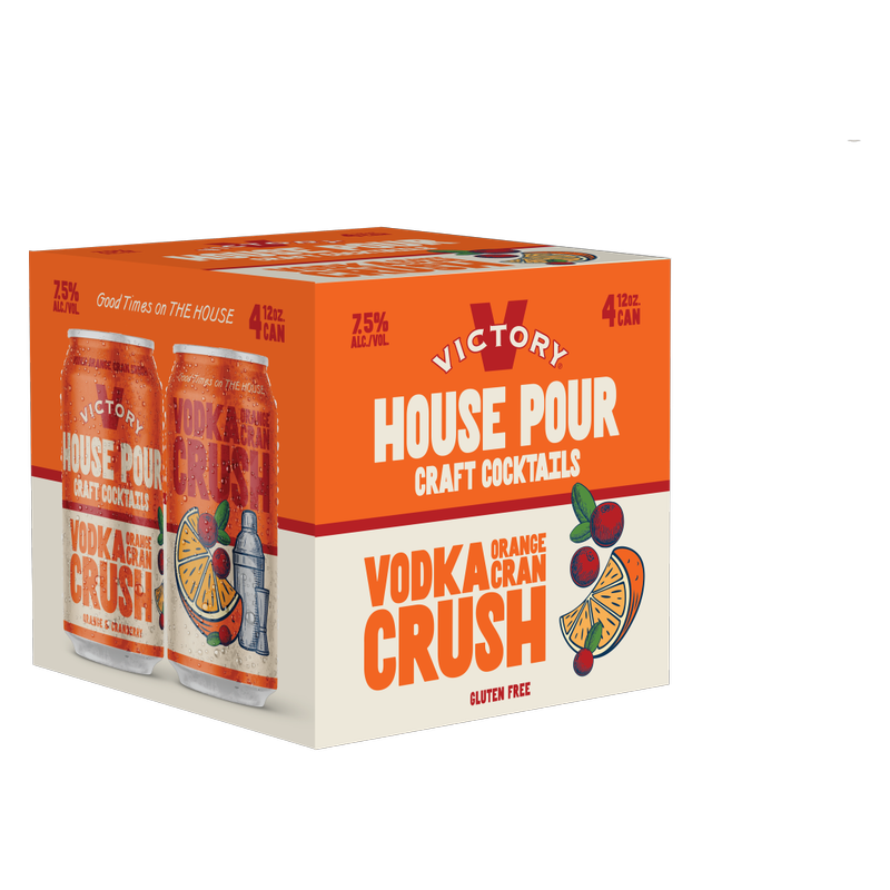Victory Vodka Orange Cran Crush RTD 4pk 12oz Can 7.5% ABV