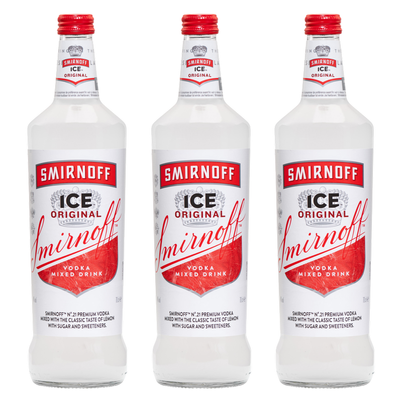 Smirnoff Ice, 3 x 70cl