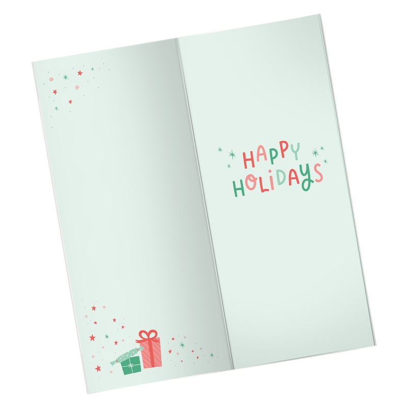 Sweeter Cards 'Treat Yo Elf' Sea Salt Caramel Dark Chocolate Holiday Card 3.5oz