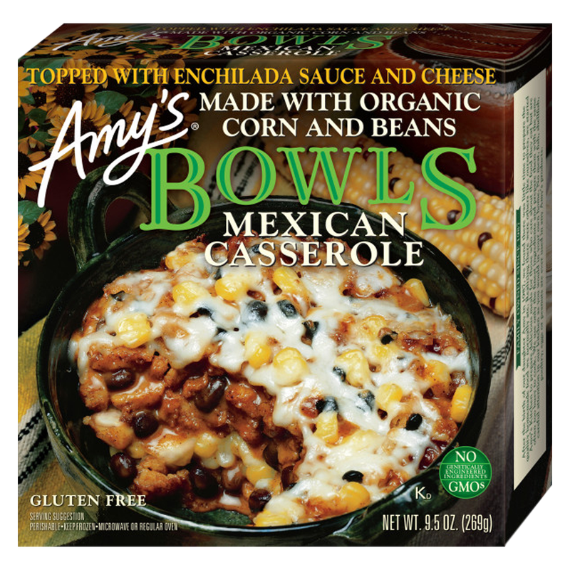 Amy's Kitchen Mexican Casserole Bowl 9.5 oz