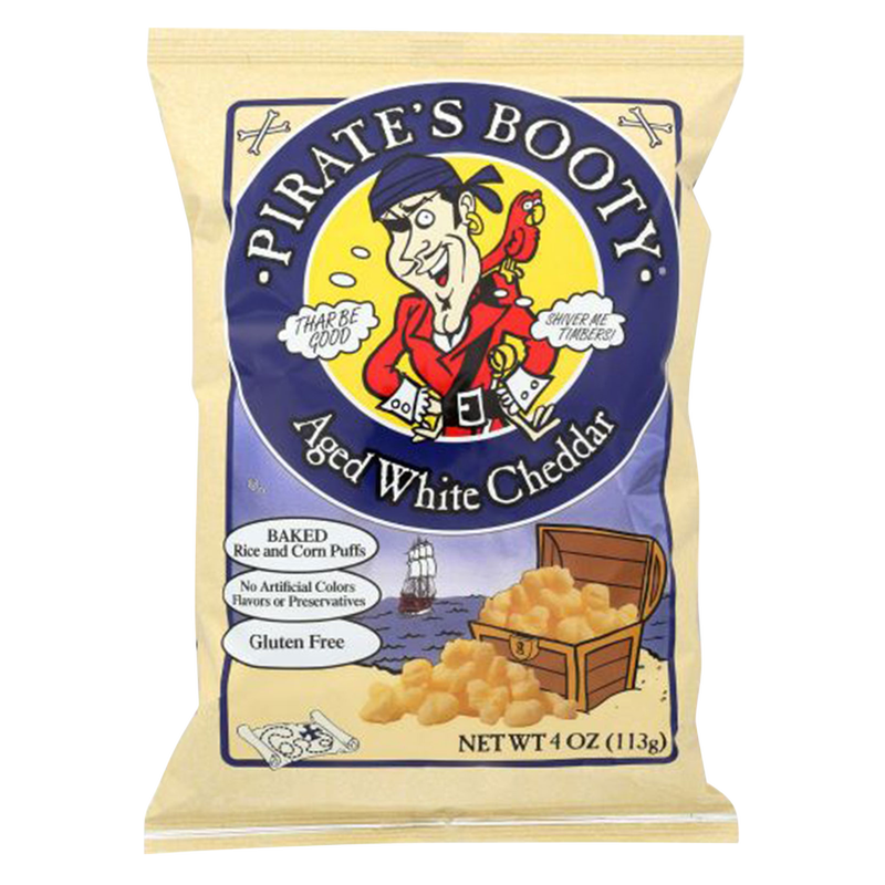 Pirate's Booty Aged White Cheddar Puffs 4oz
