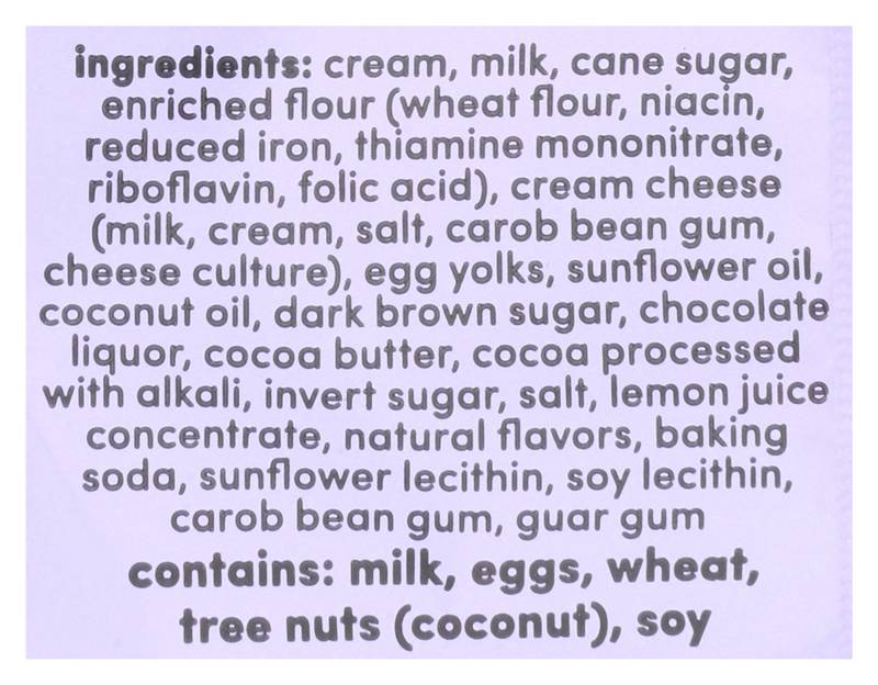 Van Leeuwen Double Chocolate Cheesecake Sandwich 5.8oz Delivered In