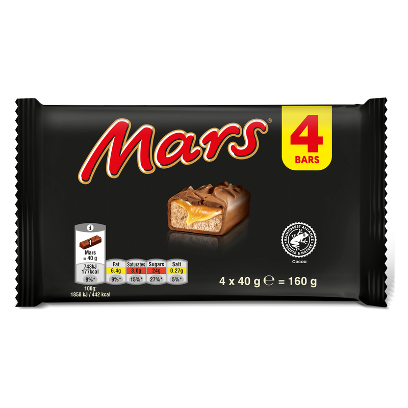 Mars Bar, 4 x 40g