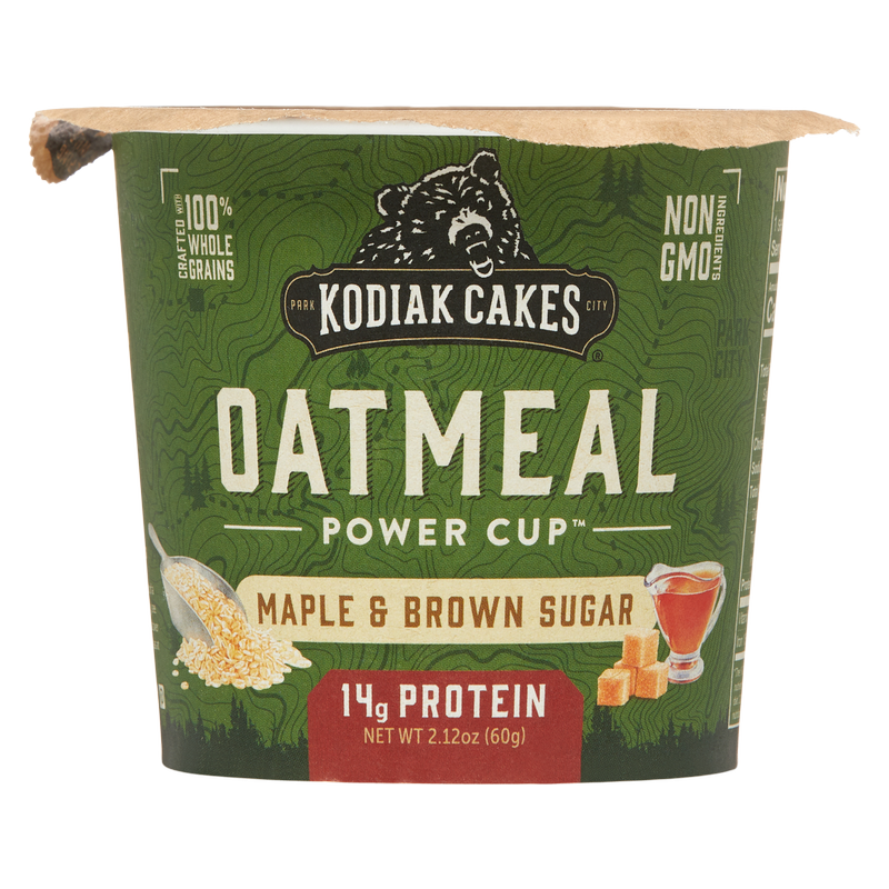 Kodiak Cakes Maple & Brown Sugar Oatmeal Power Cup 2.12oz